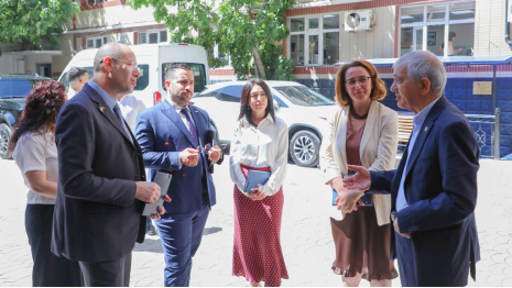 Israeli Ambassador Extraordinary and Plenipotentiary Visit Khazar University   